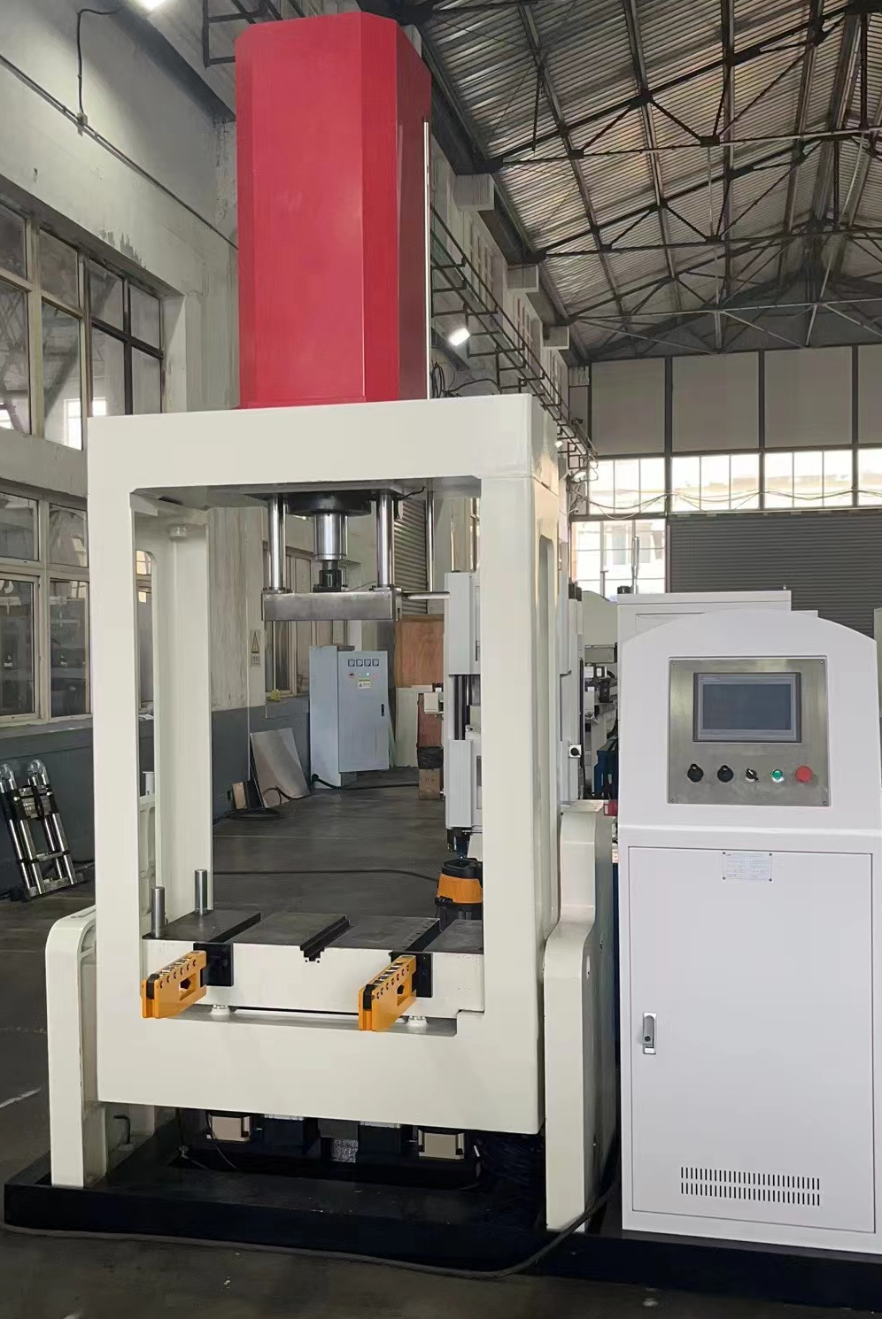 Membrane electrode servo hot pressing machine & Stack assembly servo press
