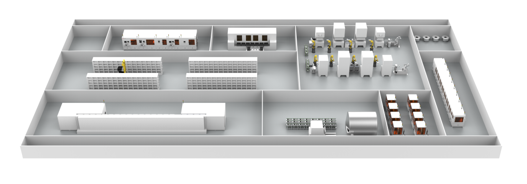 氢燃料金属双极板车间解决方案